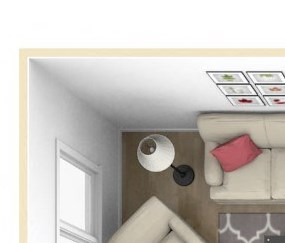1 Bedroom 1 Bath 687 sqft (A1)